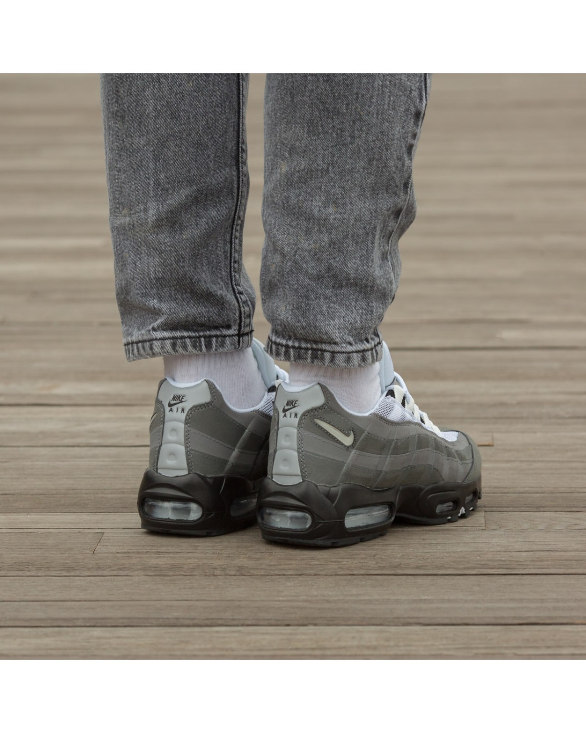 Nike Air Max 95 Grey Black  Suede