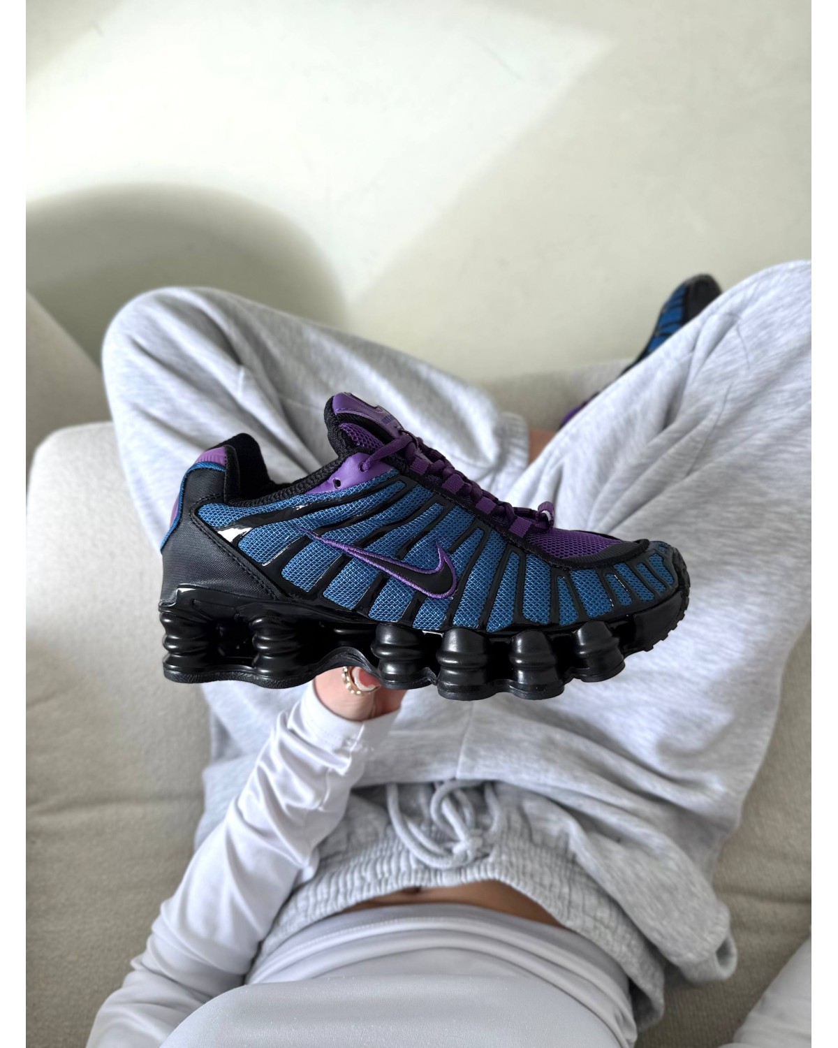 Nike Shox TL Blue Violet Black