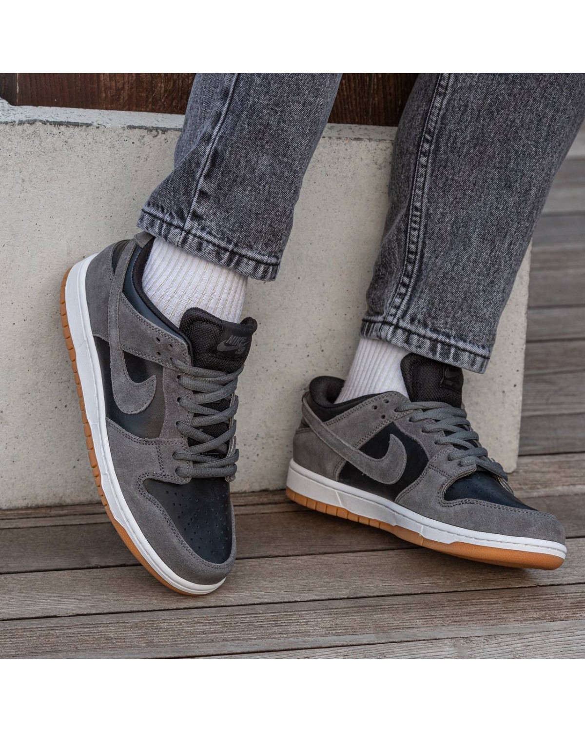 Nike Sb Dunk Low Black Grey