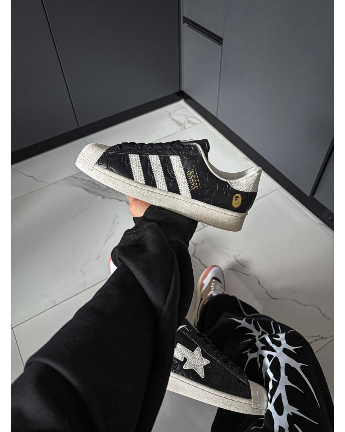 Adidas Superstar x Bape Glow