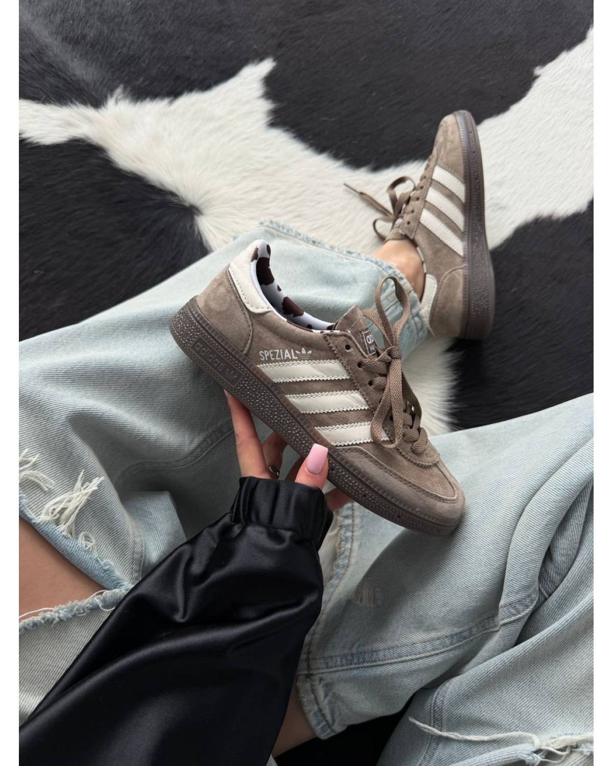 Adidas Spezial Cow Print
