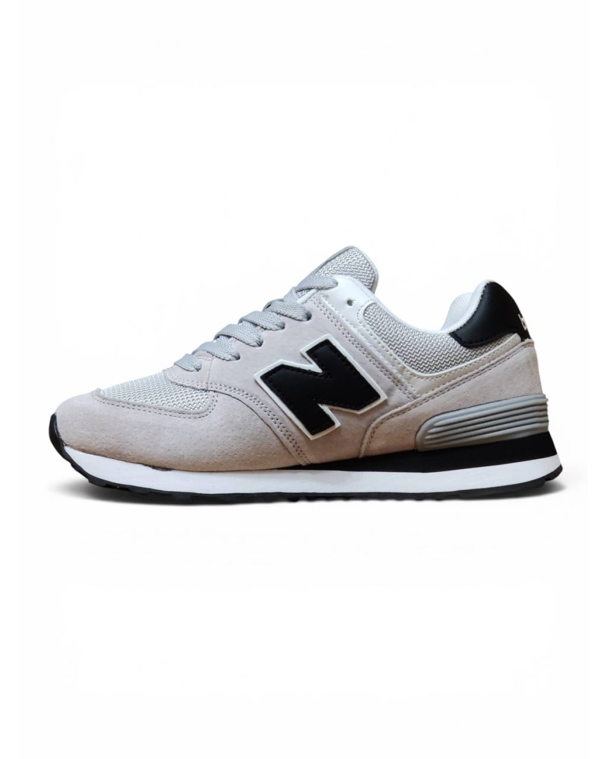 New Balance 574 Light Grey Black New Balance 574 Light Grey Black