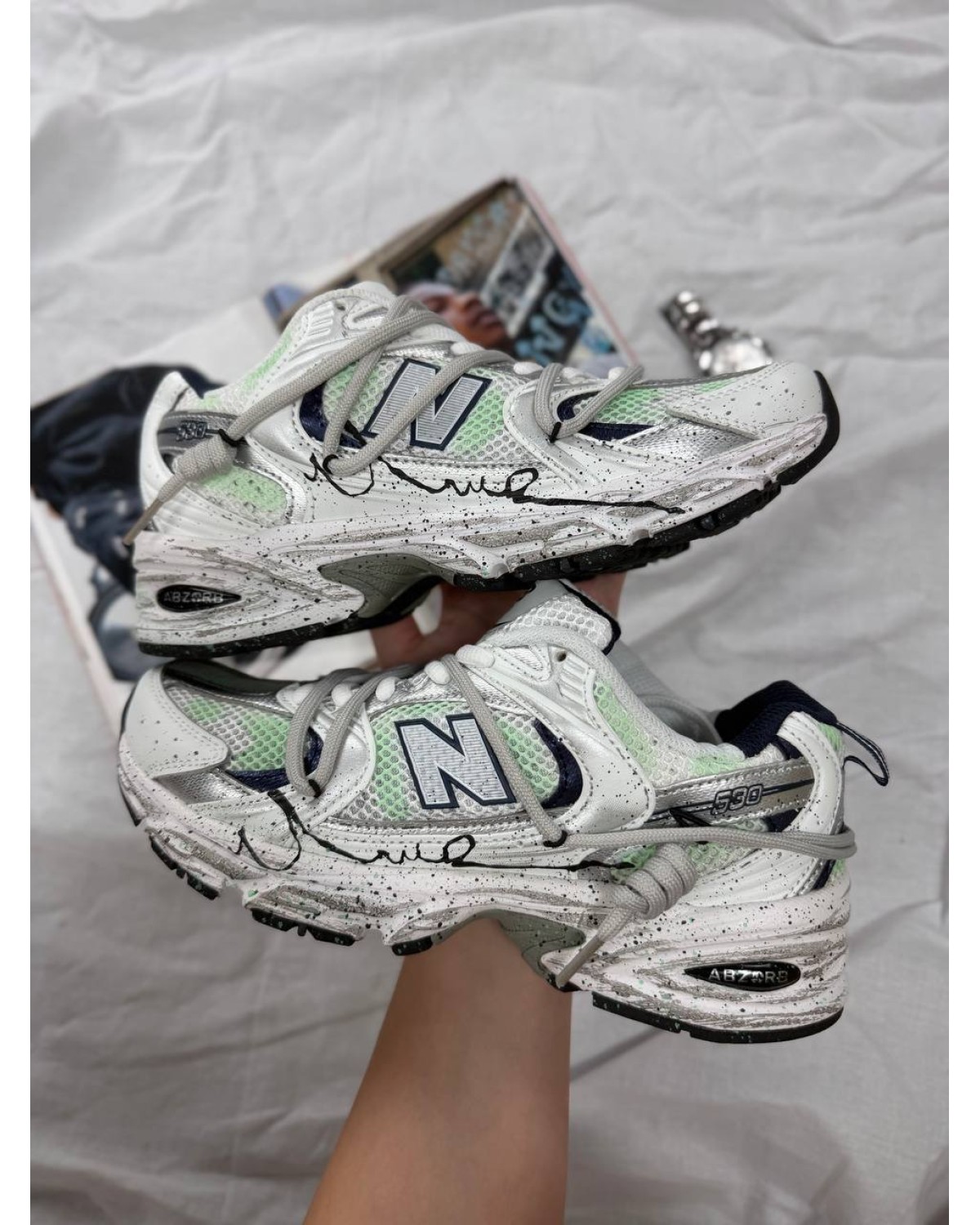 New Balance 530 Grey Custom