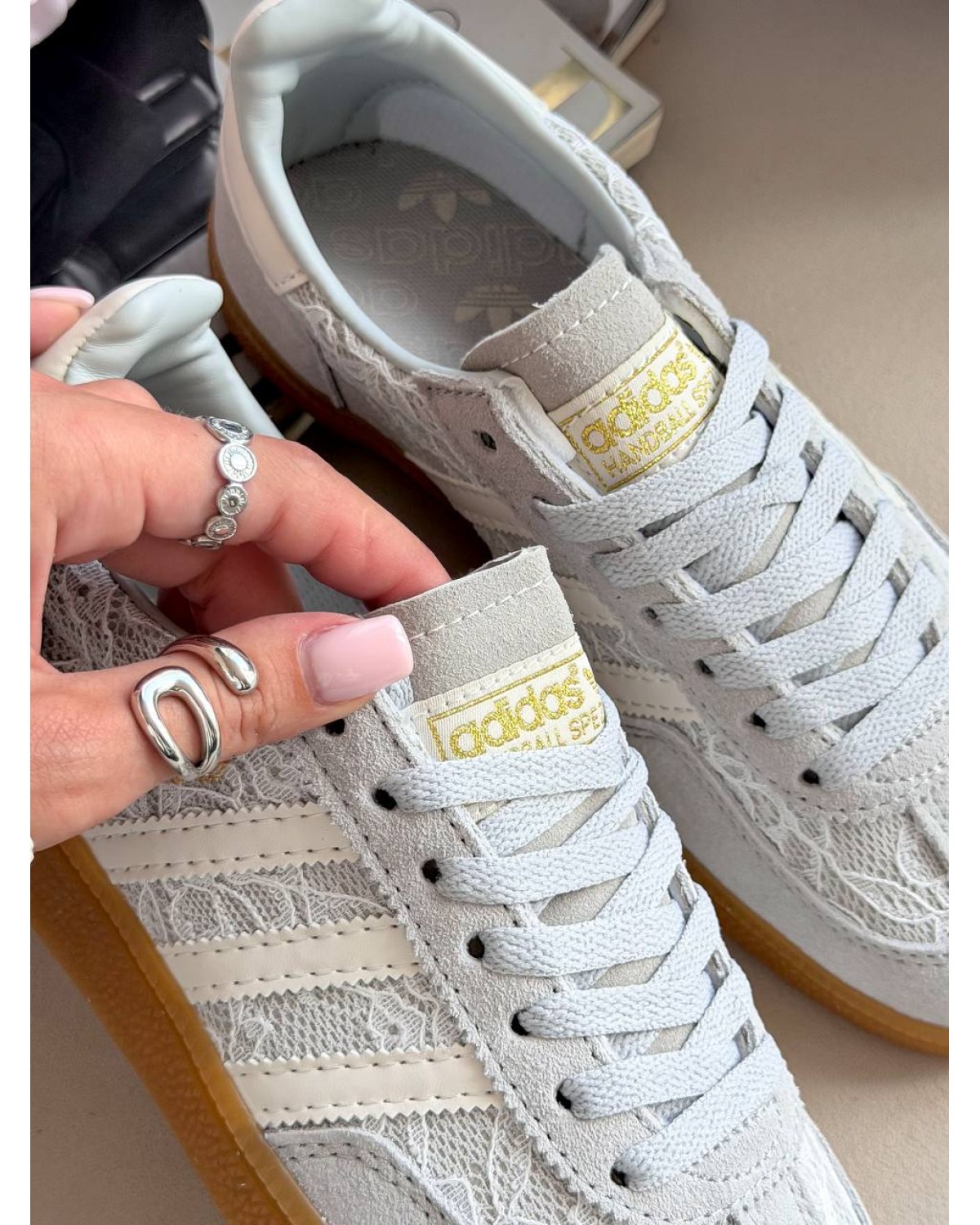 Adidas Spezial Grey White Adidas Spezial Grey White