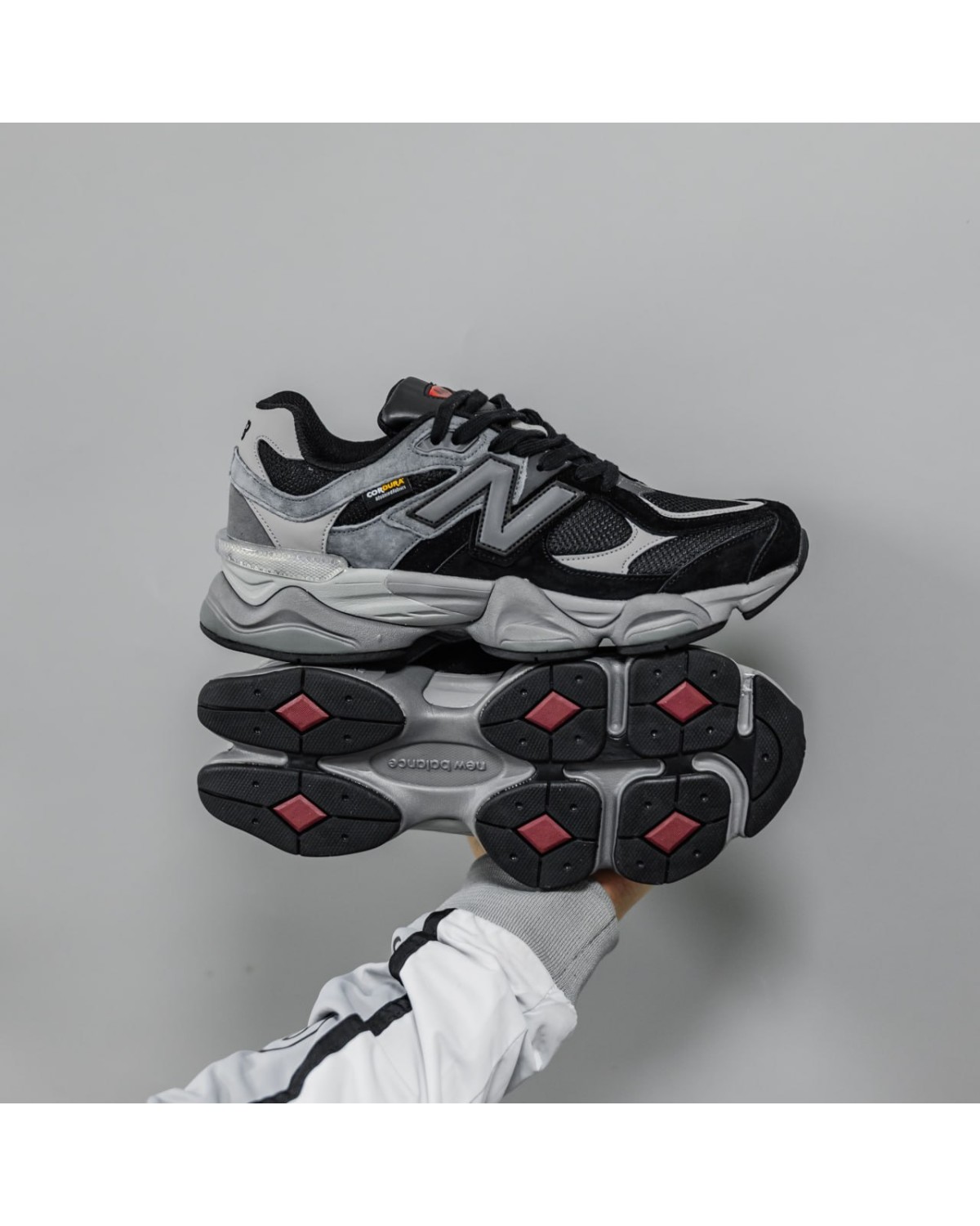 New Balance 9060 Black Grey Cordura New Balance 9060 Black Grey Cordura