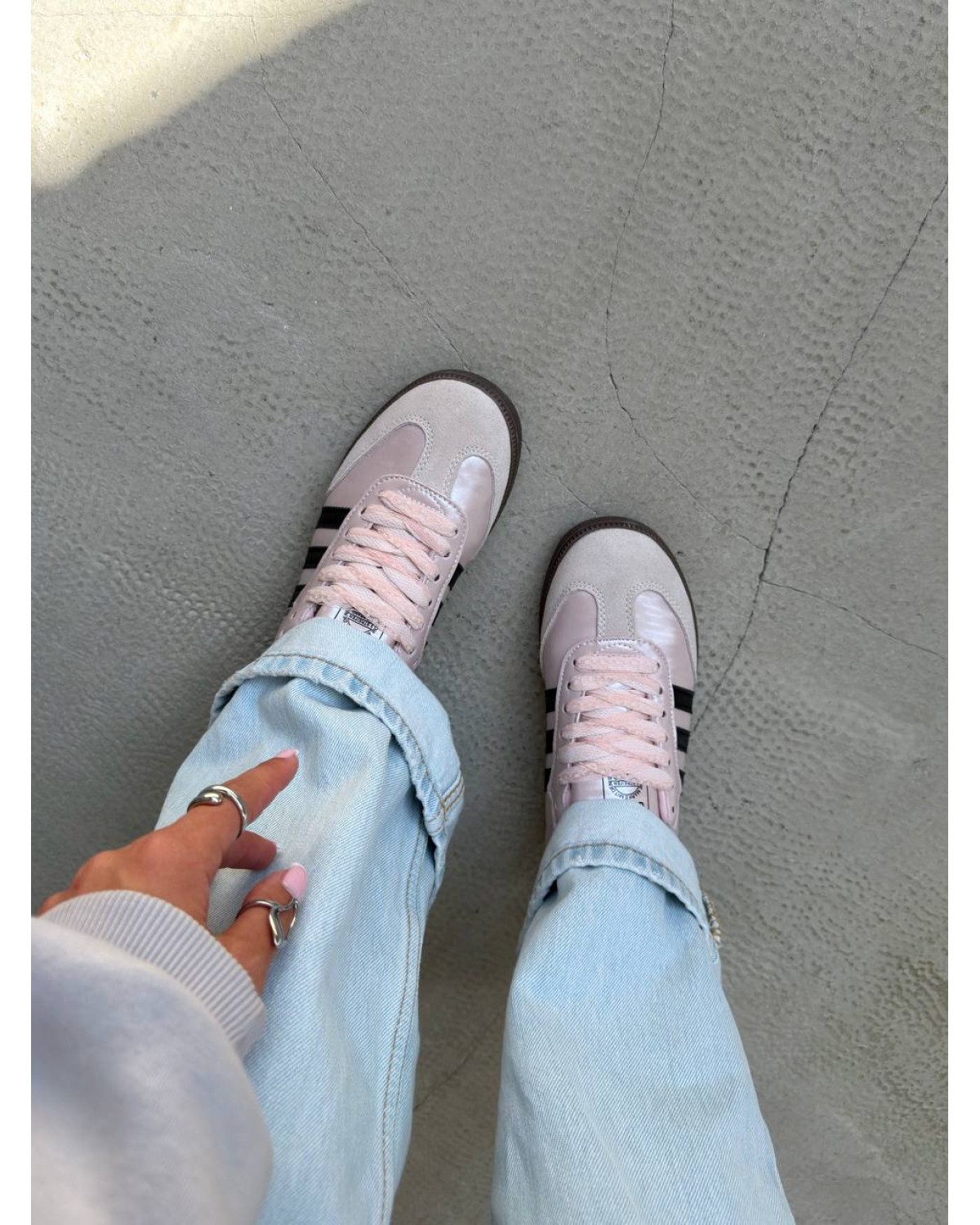 Adidas Samba OG Sandy Pink Core Black Adidas Samba OG Sandy Pink Core Black