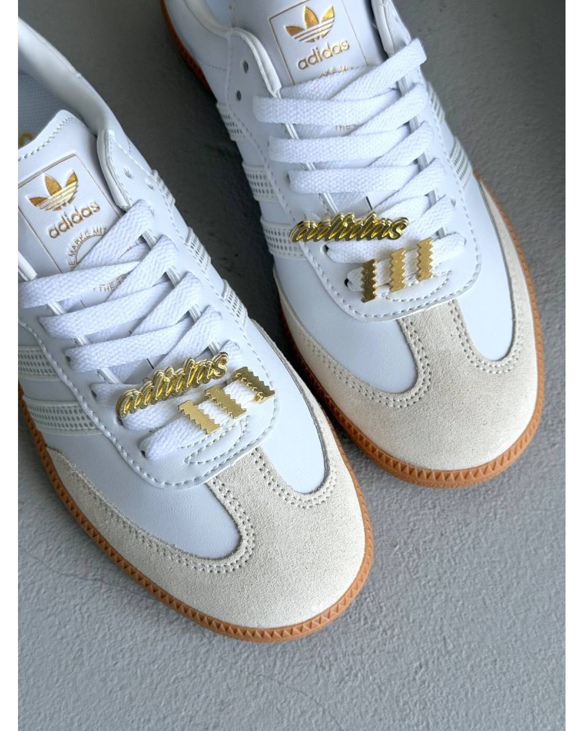 Adidas Samba OG White Silver Adidas Samba OG White Silver
