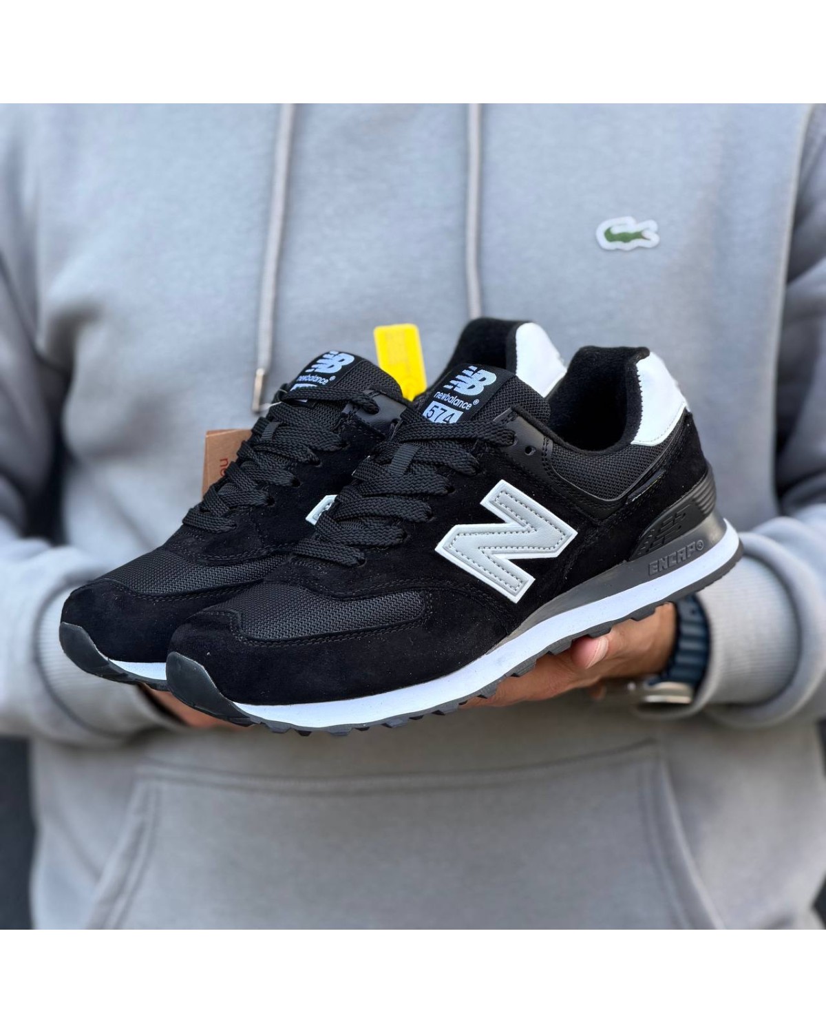 New Balance 574 Cordura Black White New Balance 574 Cordura Black White