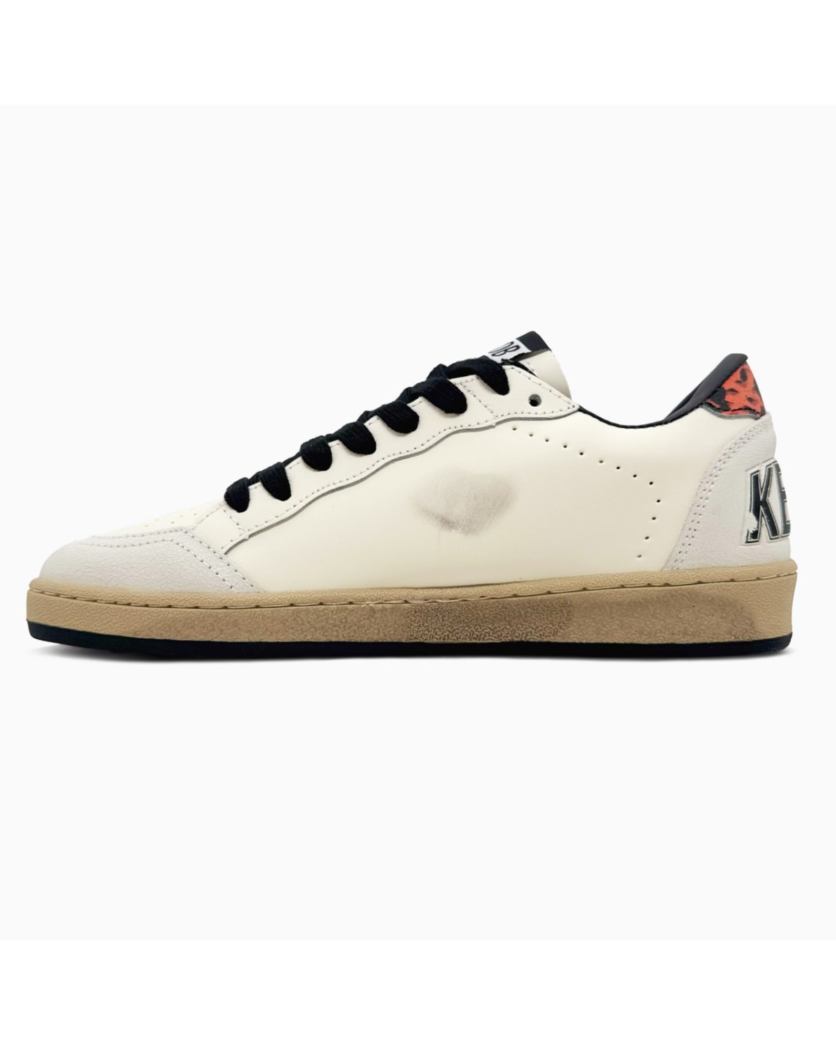 Golden Goose Ball Star White Nappa Black Star Golden Goose Ball Star White Nappa Black Star