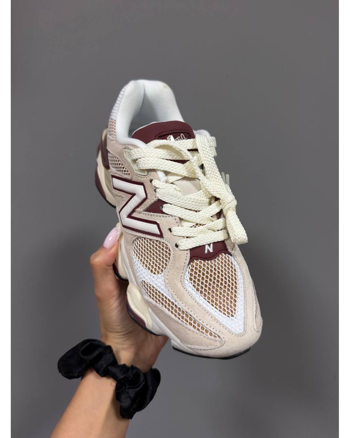 New Balance 9060 Linen Burgundy New Balance 9060 Linen Burgundy