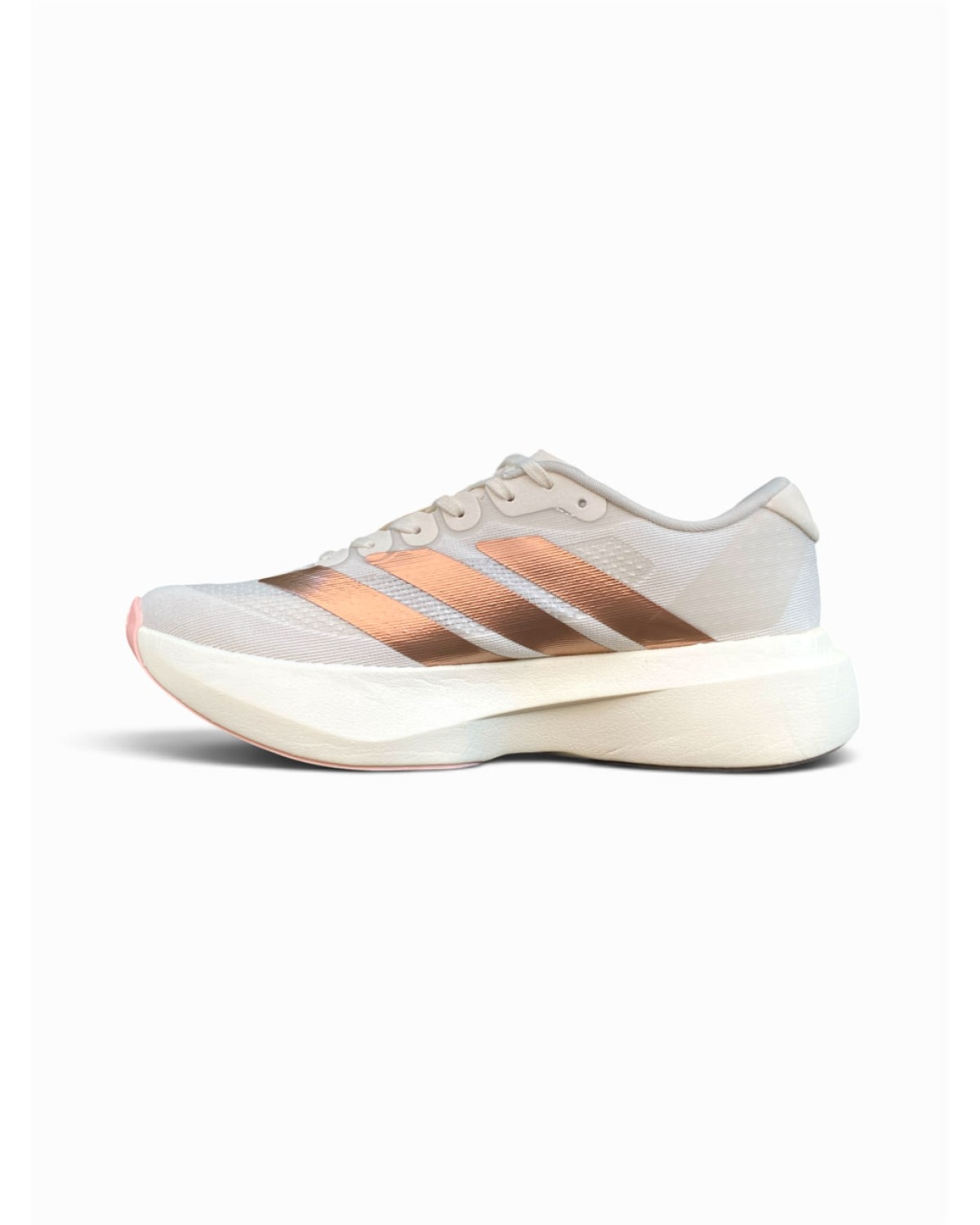 Adidas Adizero Evo SL 'Metallic Stripes Off White Copper' Adidas Adizero Evo SL 'Metallic Stripes Off White Copper'