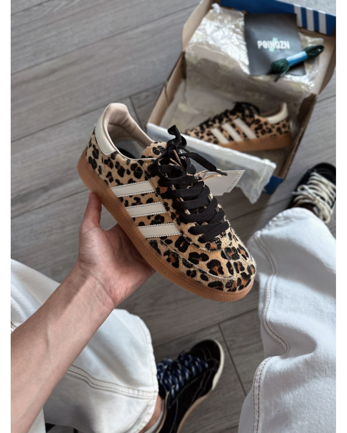 Adidas Handball Spezial Leopard Magic Beige Adidas Handball Spezial Leopard Magic Beige