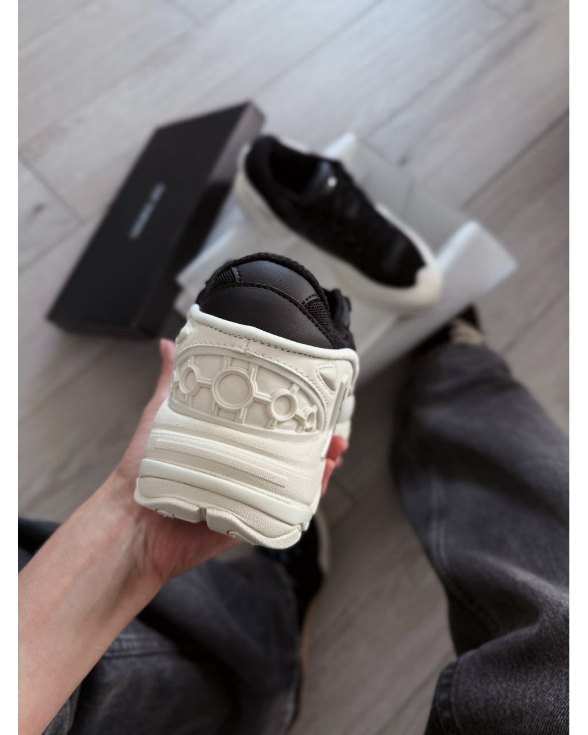 Adidas x Raf Simons Pharaxus Black/White Adidas x Raf Simons Pharaxus Black/White