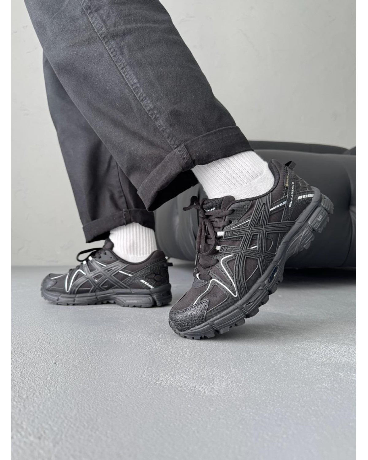 Asics Gel-Kahana 8 Black Gore-Tex Asics Gel-Kahana 8 Black Gore-Tex