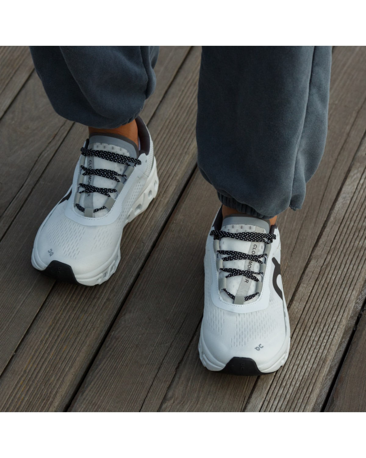 On Cloudmonster Undyed White