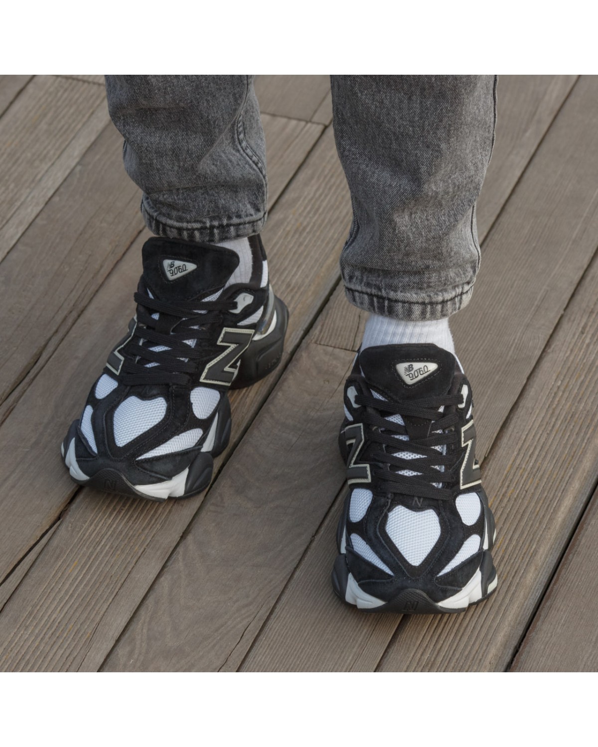 New Balance 9060 Black White New Balance 9060 Black White