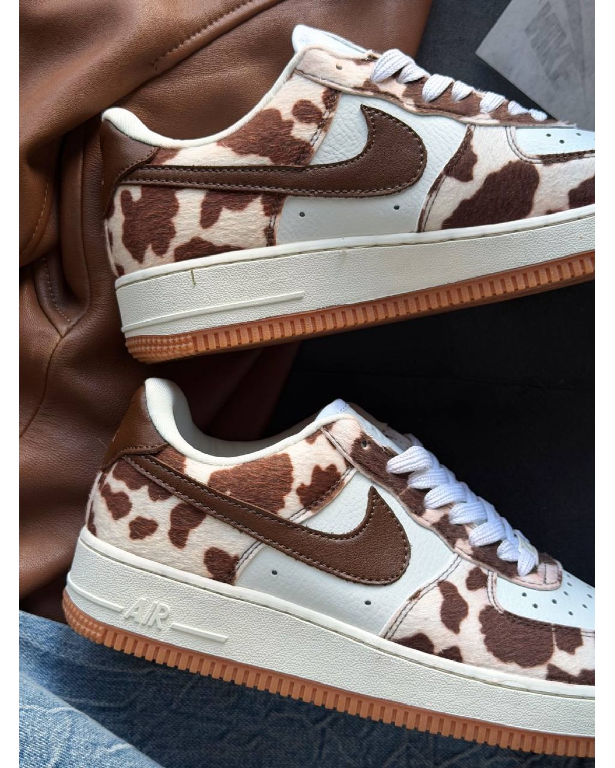 Nike Air Force 1 Low Cow Print Field Nike Air Force 1 Low Cow Print Field