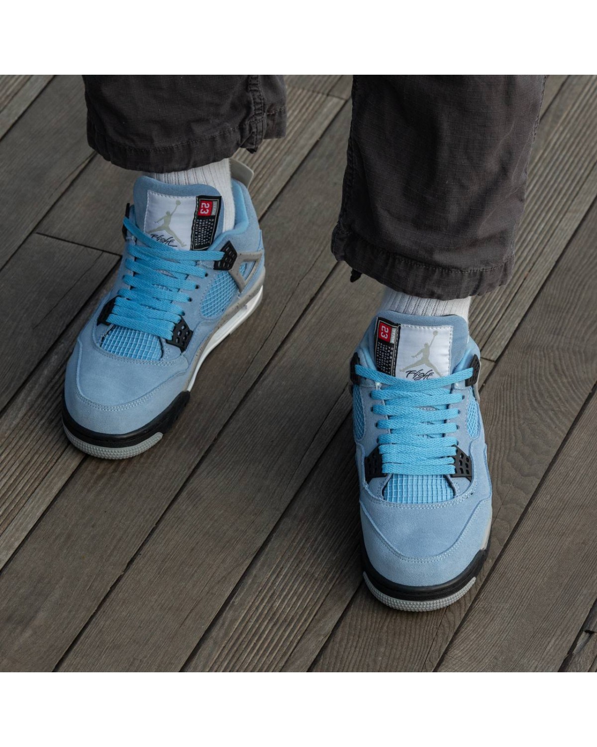 Air Jordan Retro 4 SE University Blue Tech Grey White Air Jordan Retro 4 SE University Blue Tech Grey White