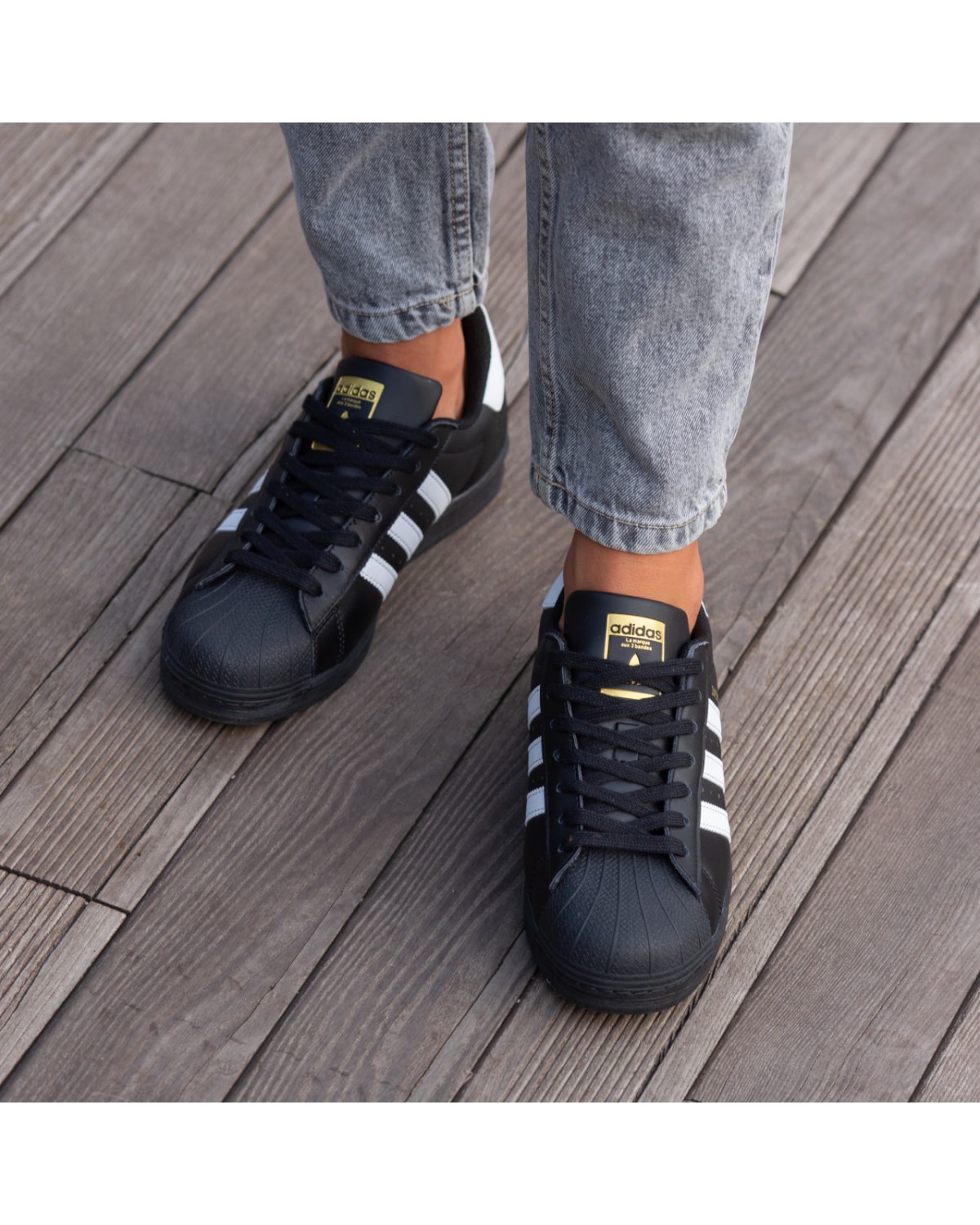 Adidas Superstar Black