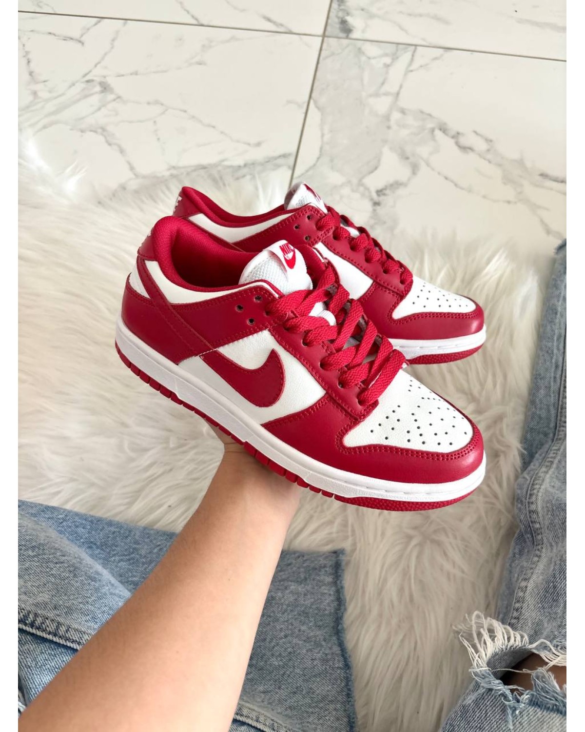Nike Dunk Low Red White Nike Dunk Low Red White