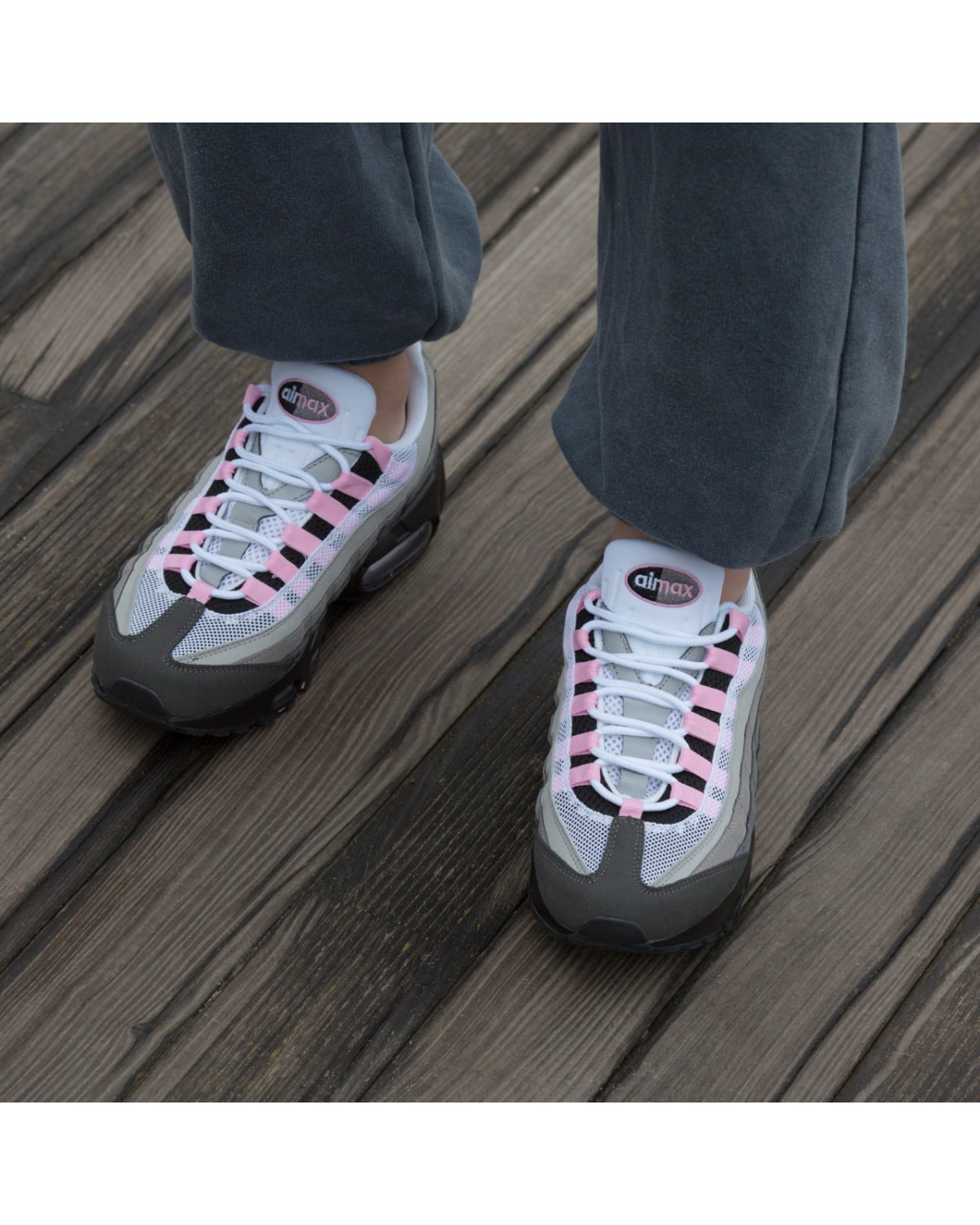 Nike Air Max 95 Grey Pink Foam