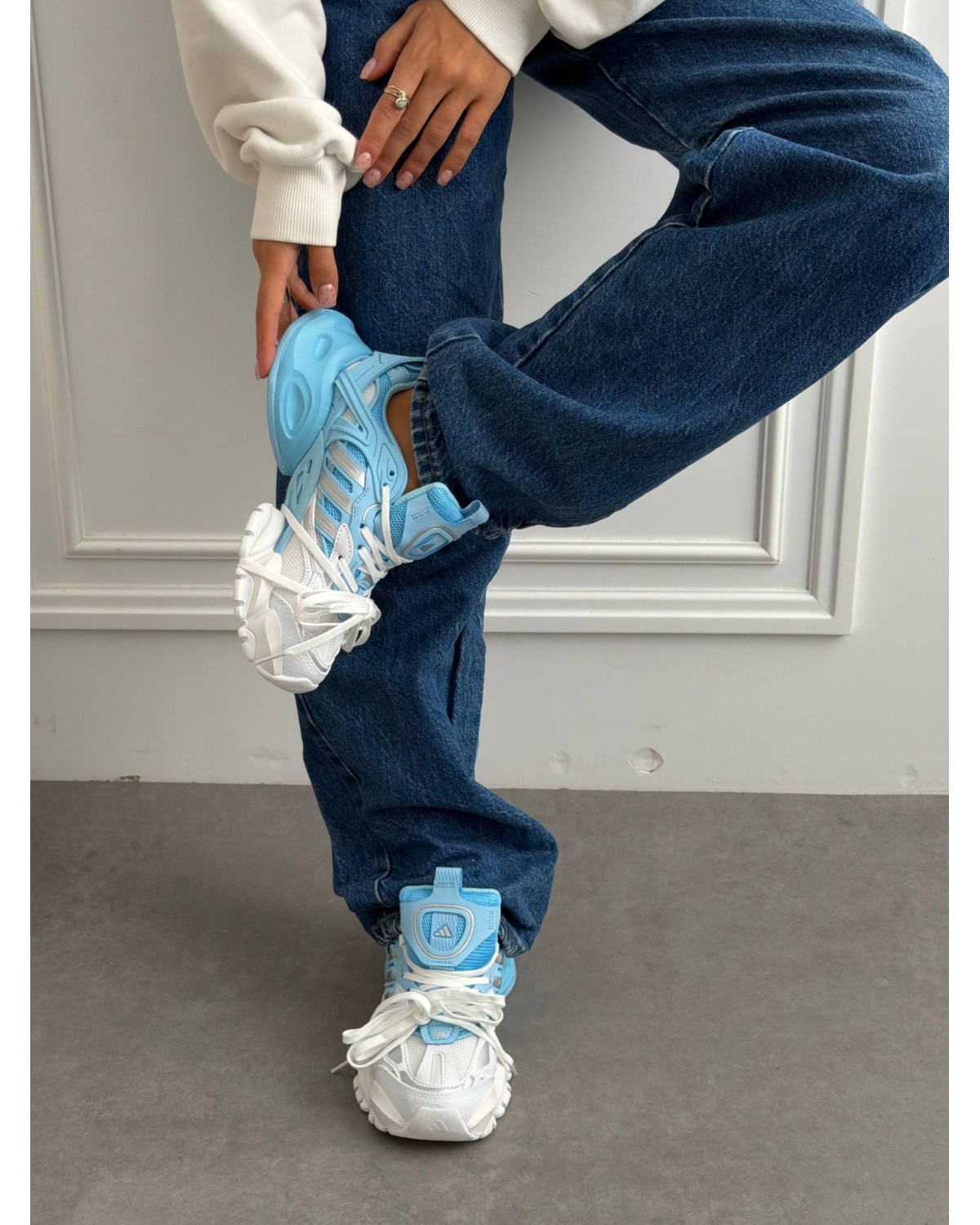 Adidas Vento XLG Delux Blue/White
