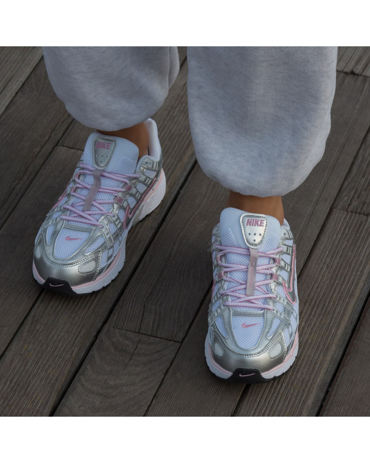 Nike P-6000 White Elemental Pink