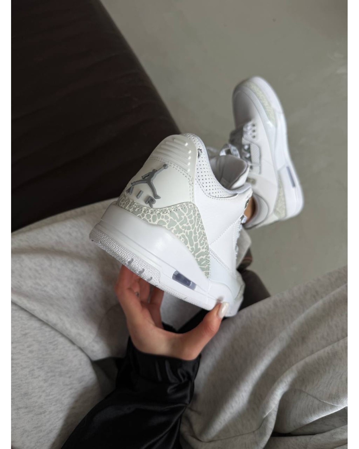 Nike Air Jordan Retro 3 White/Silver