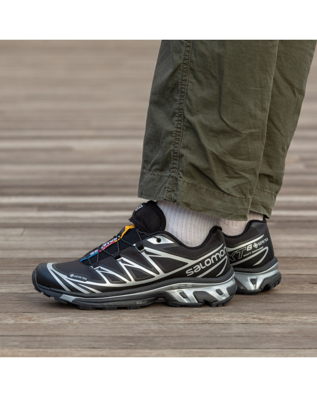 Salomon XT-6 Gore-Tex Black Silver