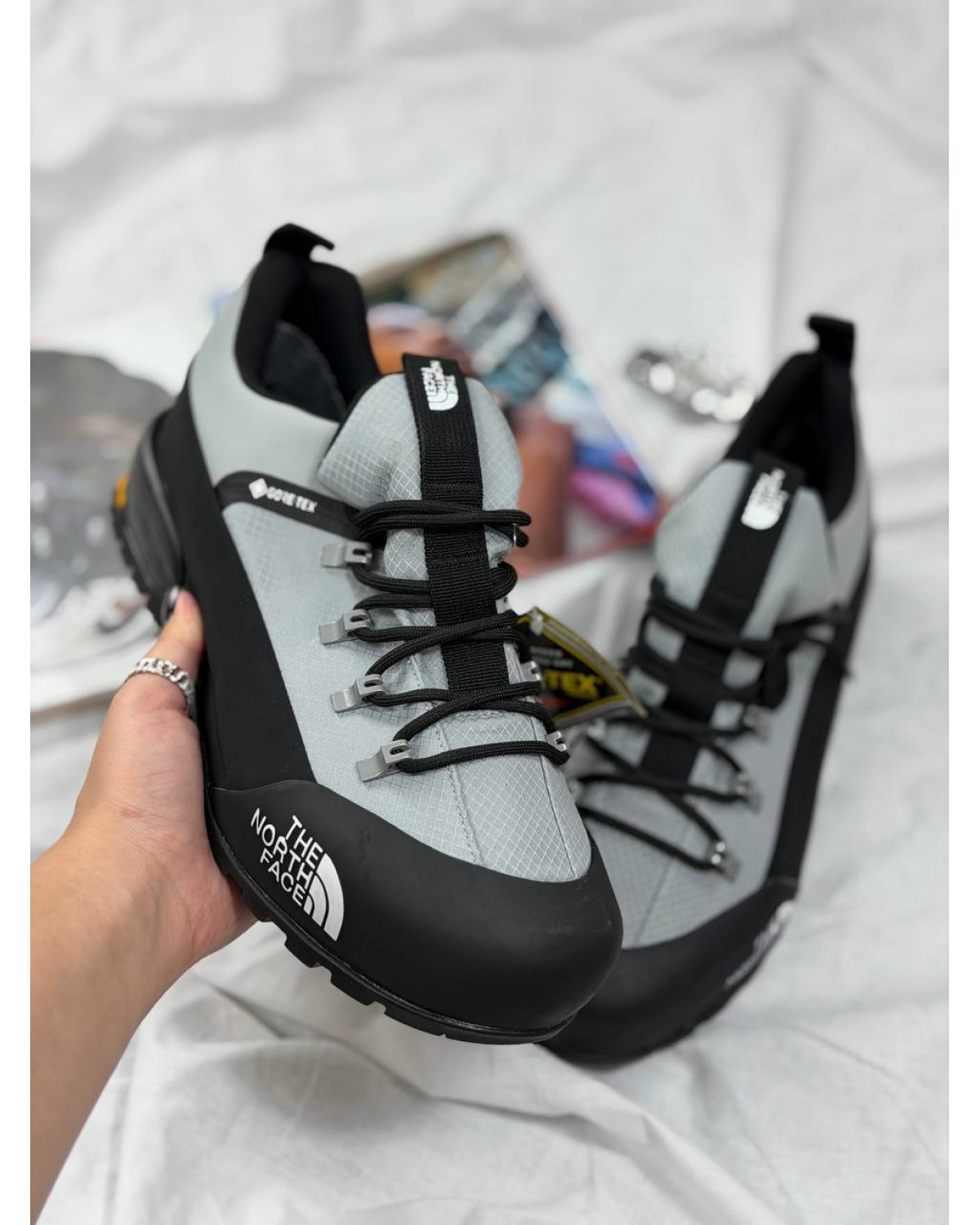 The North Face Black Grey Gore Tex The North Face Black Grey Gore Tex
