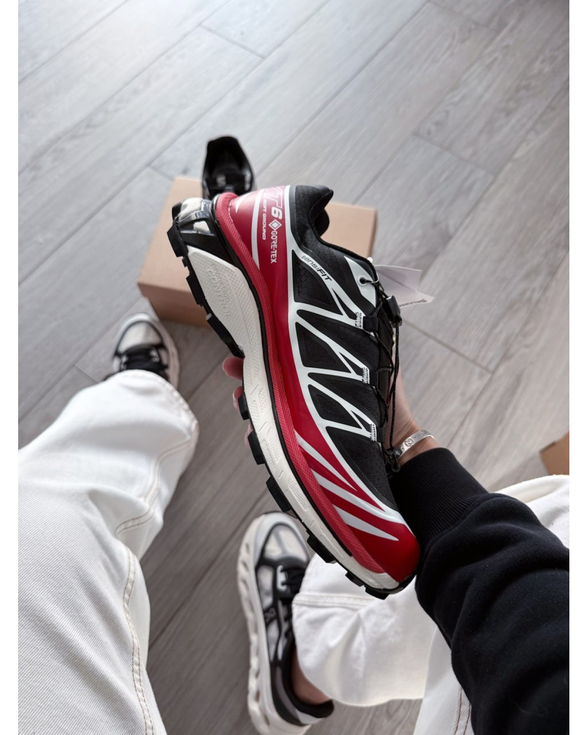 Salomon XT-6 Gore-Tex Black Red