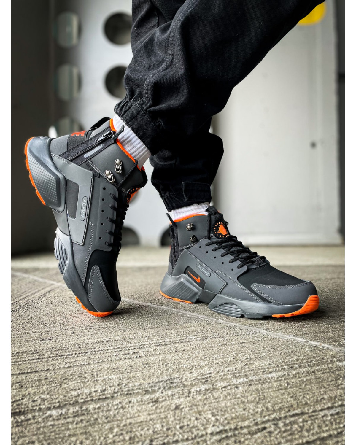 Nike Huarache Acronym "Black/Orange"