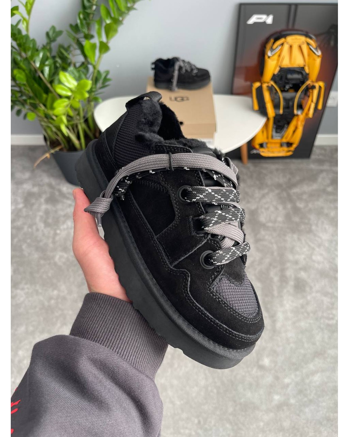 Ugg Lowmel Sneaker Black