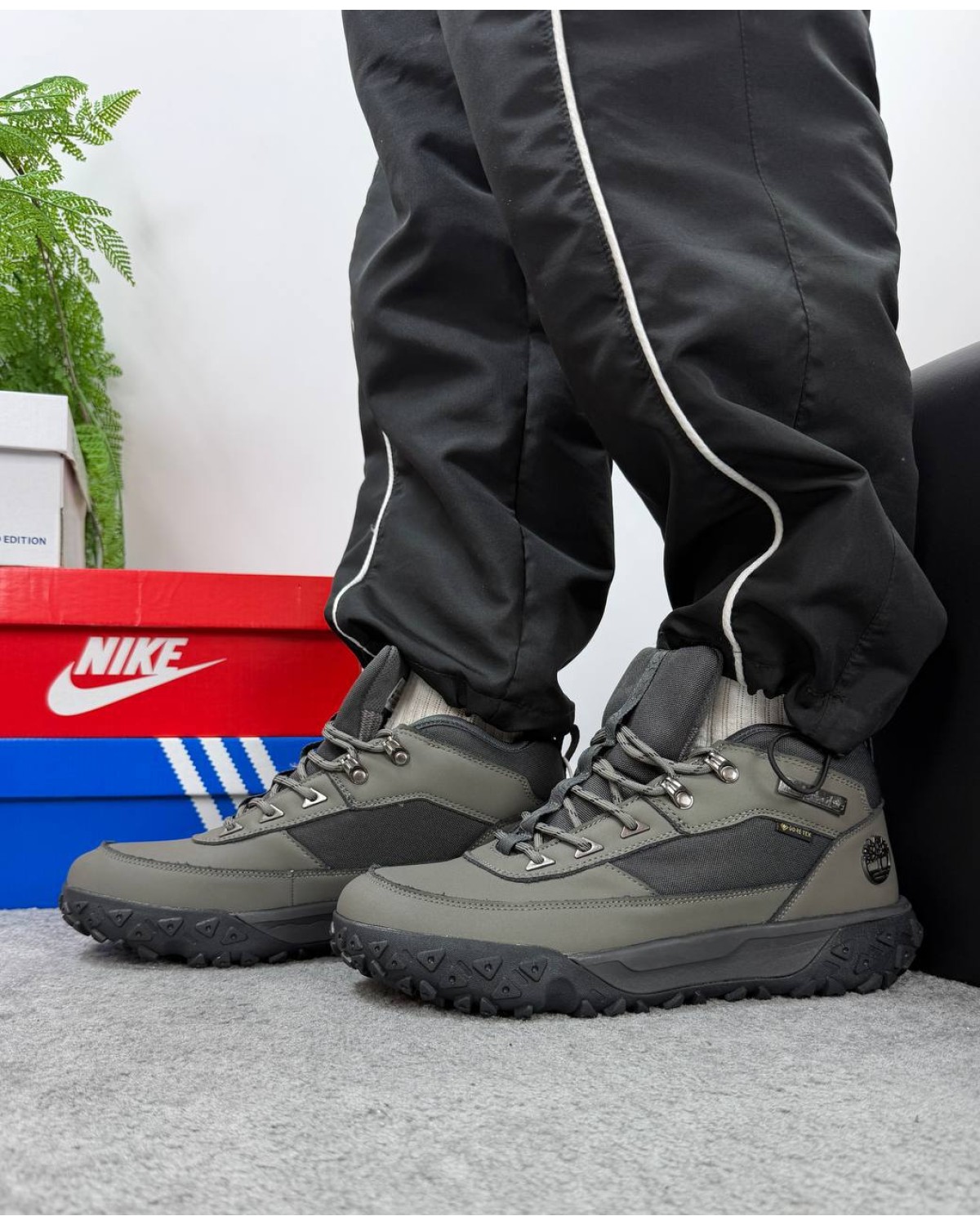 Timberland Grey Khaki Gore Tex