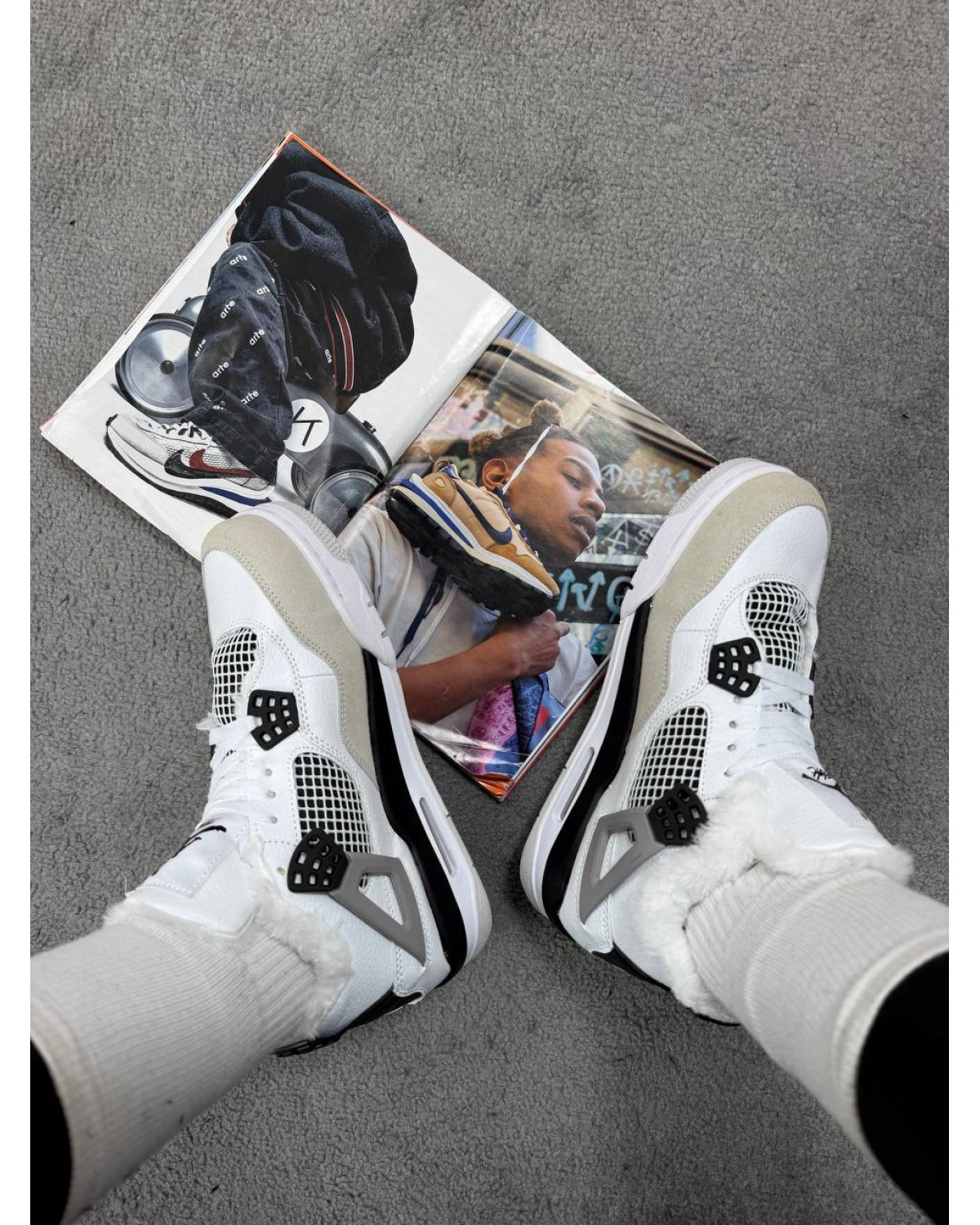 Nike Jordan 4 Black White