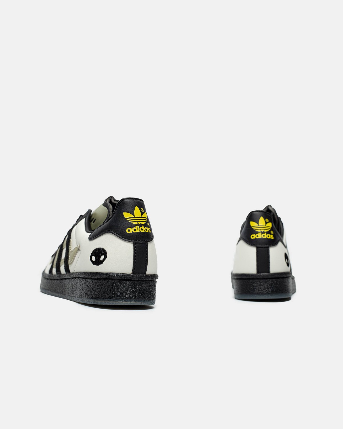 Offgod:Tate x Adidas Superstar 82 Orbit Grey / Core Black / Yellow Offgod:Tate x Adidas Superstar 82 Orbit Grey / Core Black / Yellow