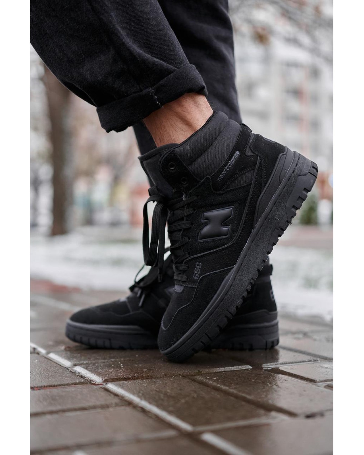 New Balance 650 High Black Fur New Balance 650 High Black Fur