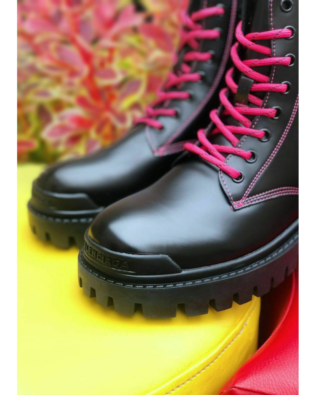 Balenciaga Black Tractor Side-zip Boots Balenciaga Black Tractor Side-zip Boots