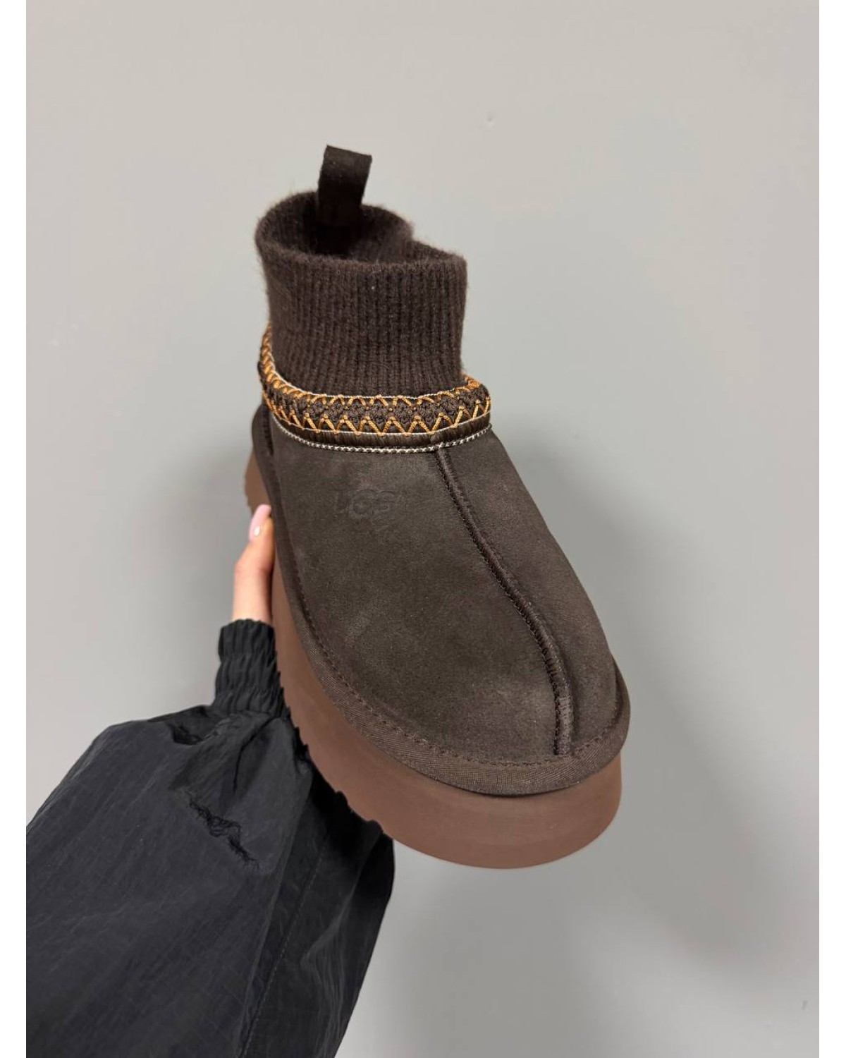 Ugg Tazz Sock Chocolate Brown Ugg Tazz Sock Chocolate Brown