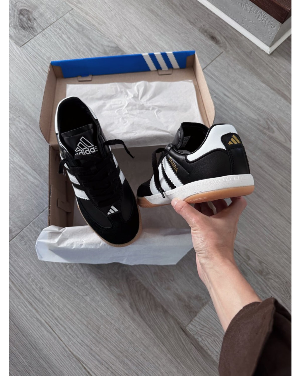 Adidas Samba Millennium Black White Gum
