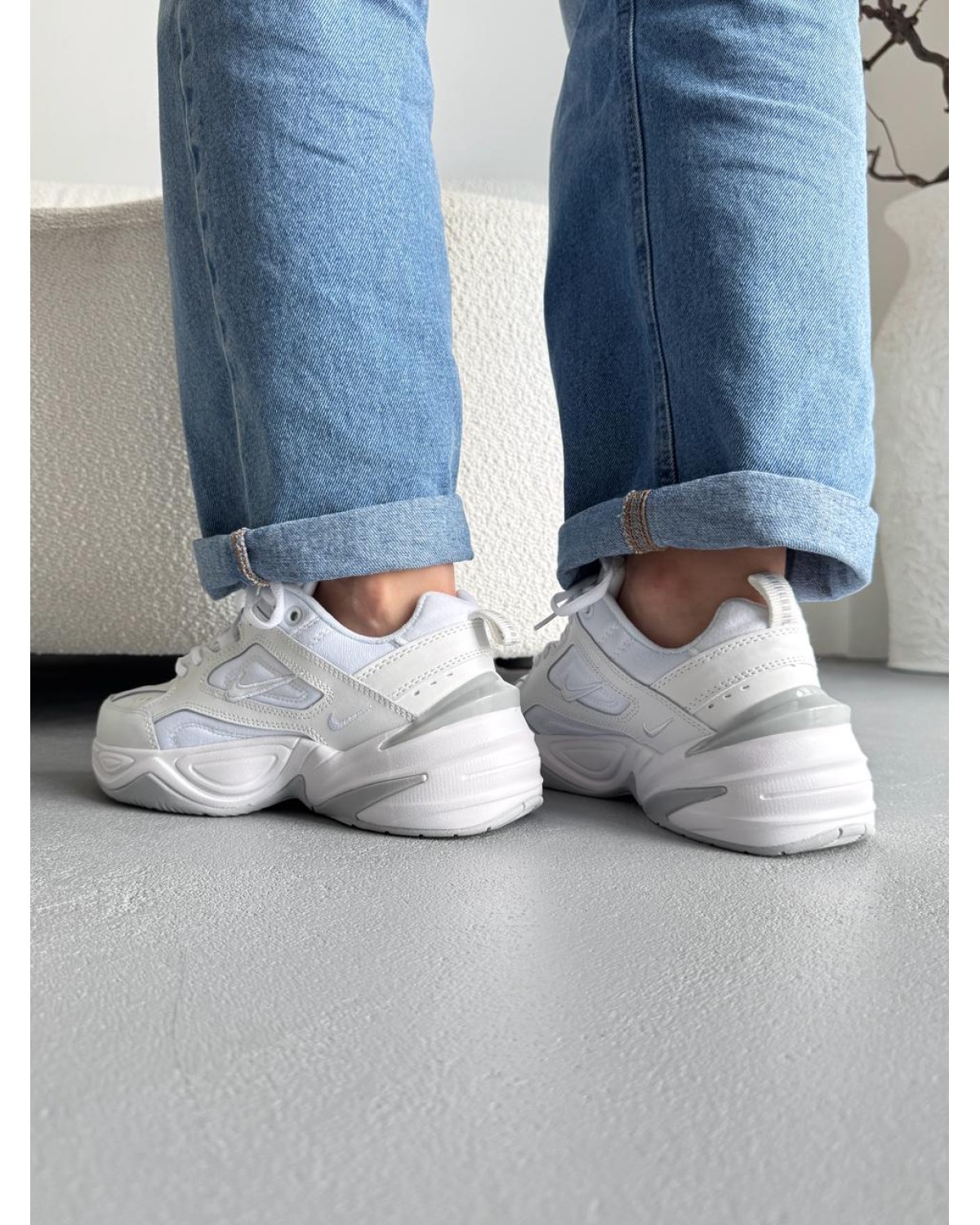 Nike M2K Tekno White Pure Platinum