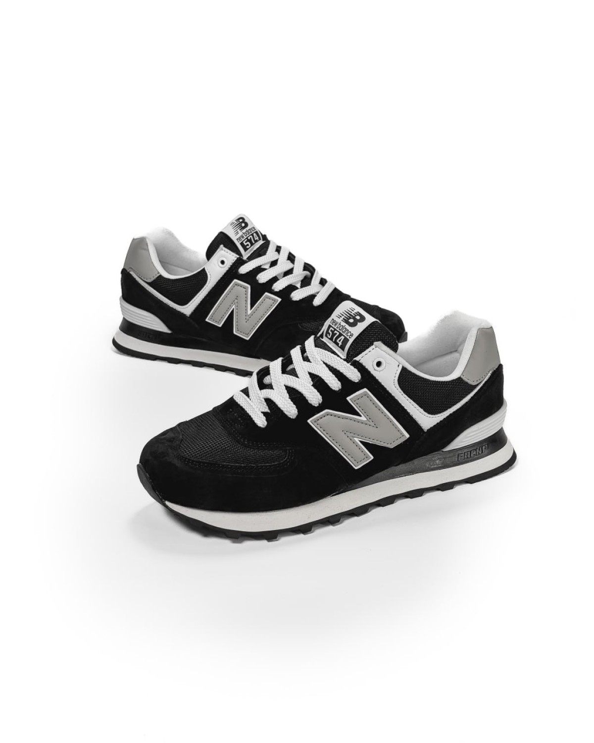 New Balance 574 Black/White