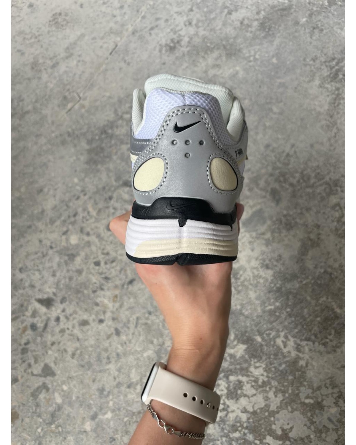 Nike P-6000 White Yellow