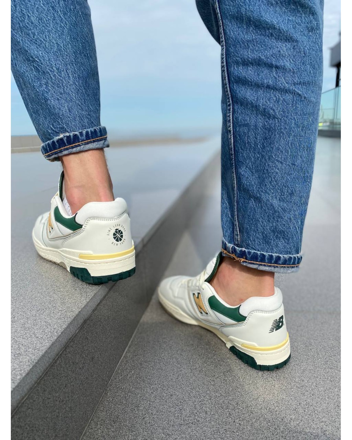 New Balance 550 Aimé Leon Dore Natural Green
