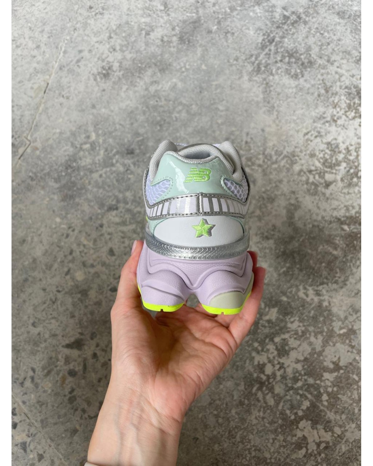 New Balance 9060 White Taro