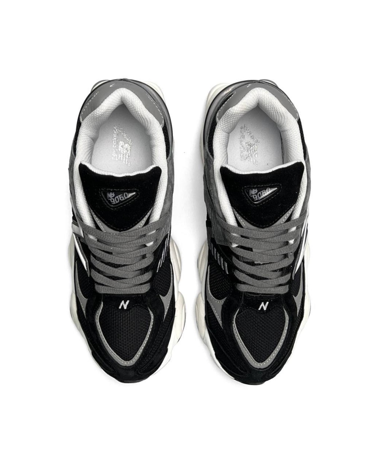New Balance 9060 Black Grey White Cordura