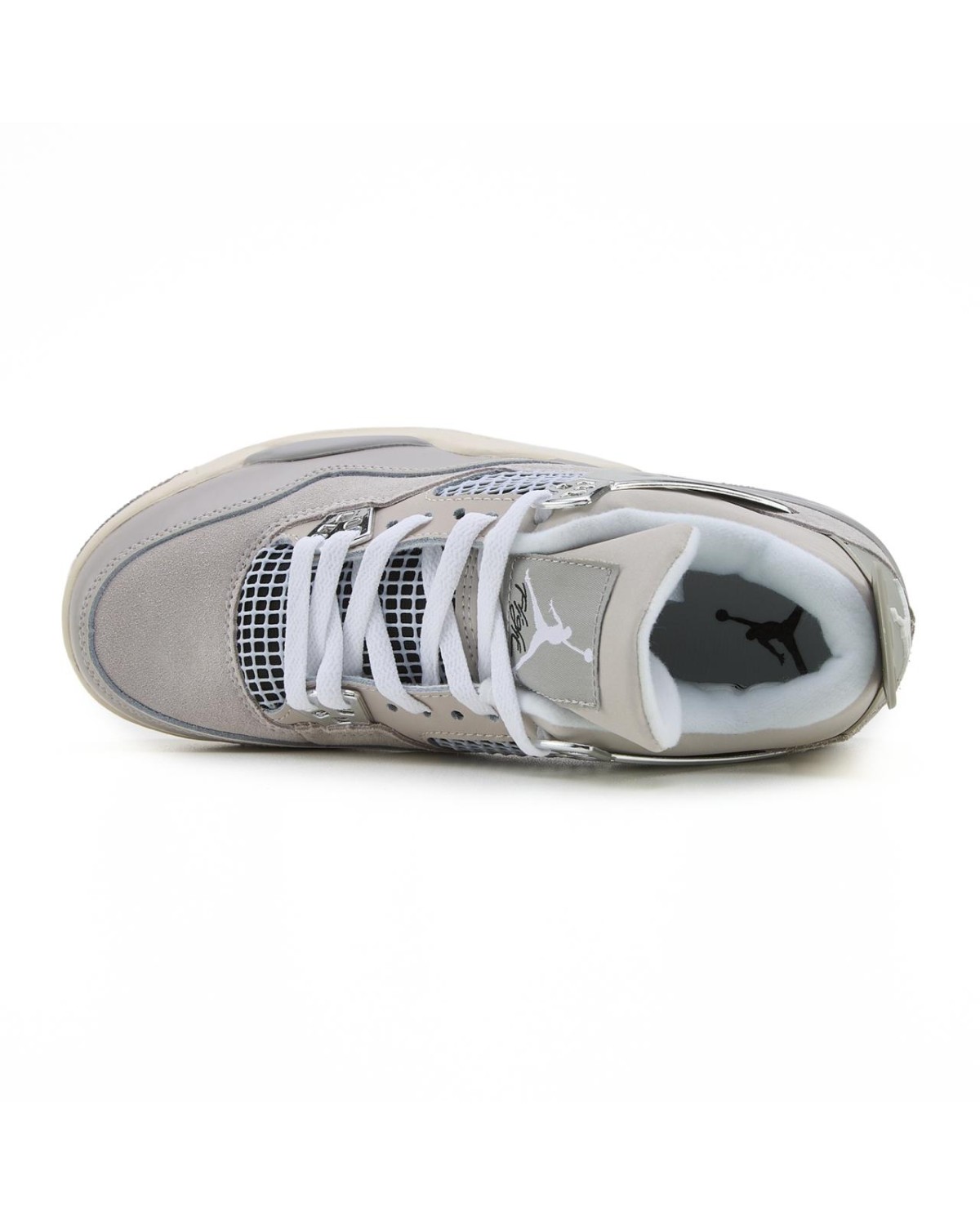 Nike Air Jordan 4 Grey Silver