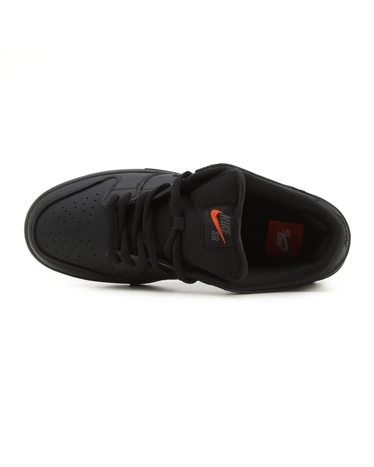 Nike SB Dunk Low Total Black Leather