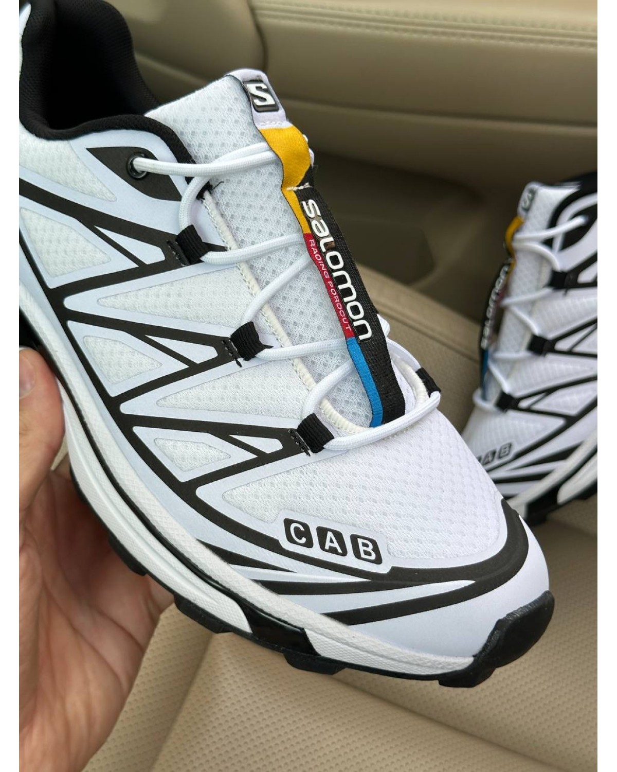 Salomon XT-6 White Black