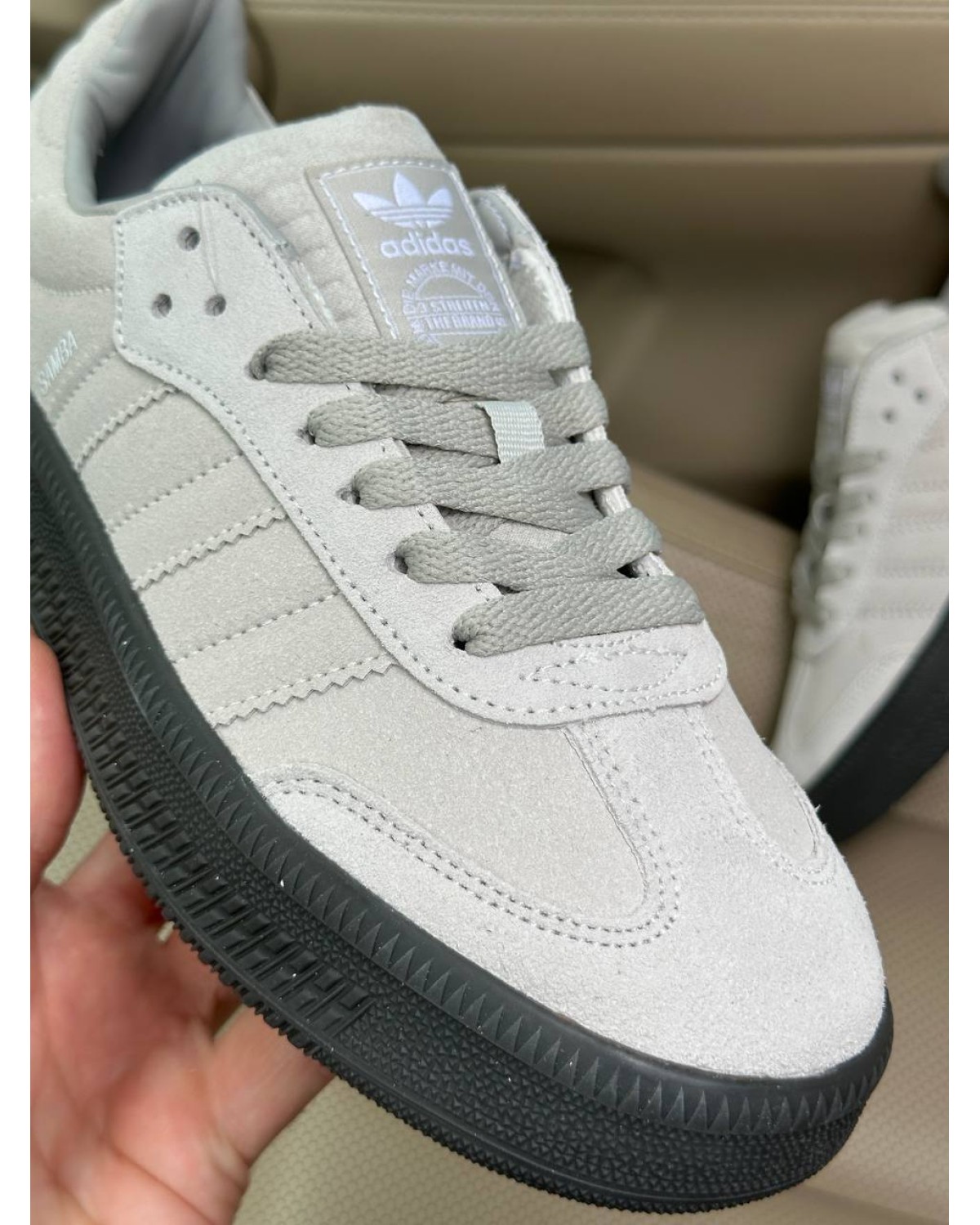 Adidas Samba XLG Light Grey